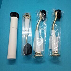 Tarte Sugar Rush Brush Bundle Lot of 4 Paddle + Power Smoother NIP